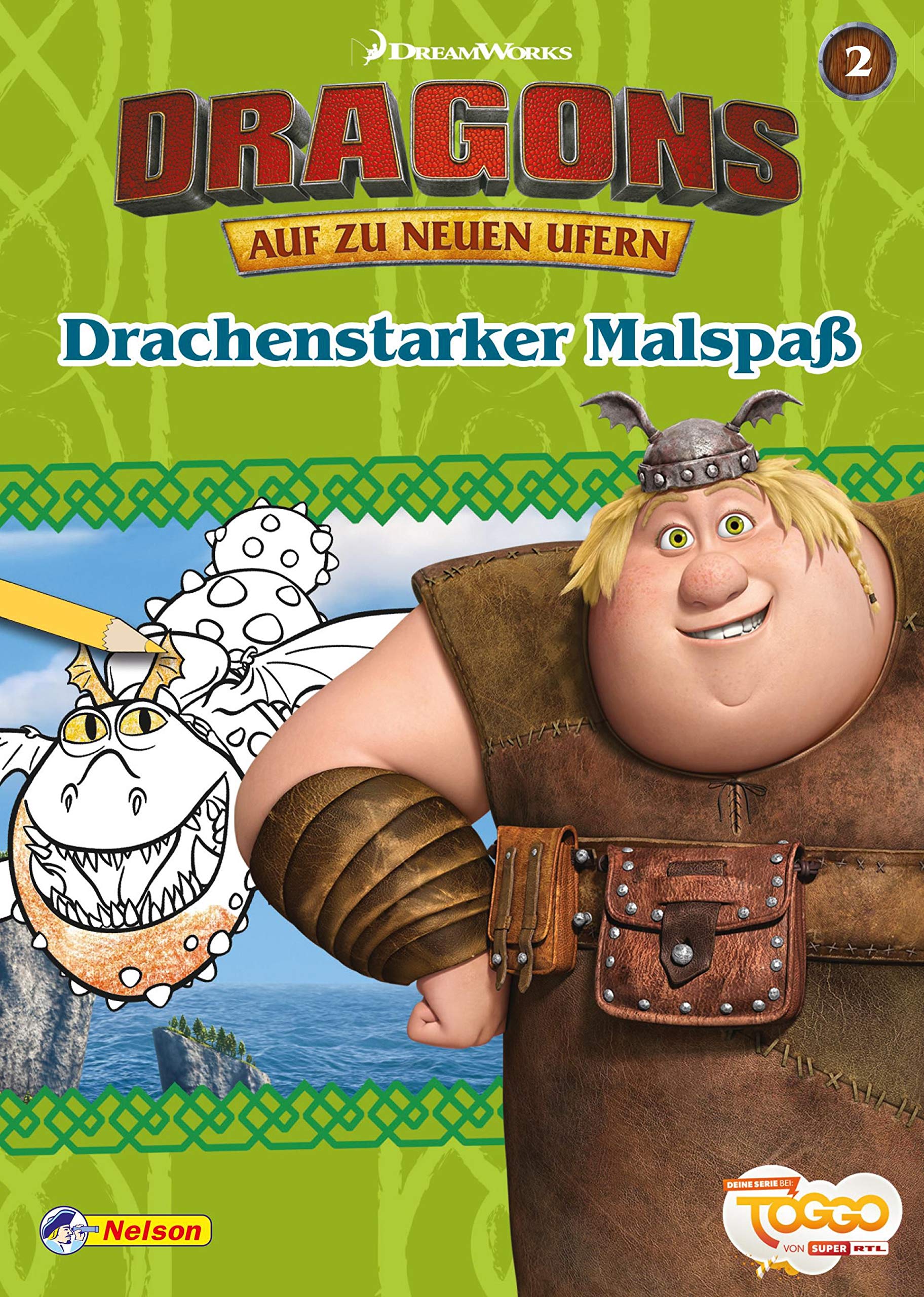 Dreamworks Dragons: Drachenstarker Malspaß Nr. 2 Novels & Short Stories