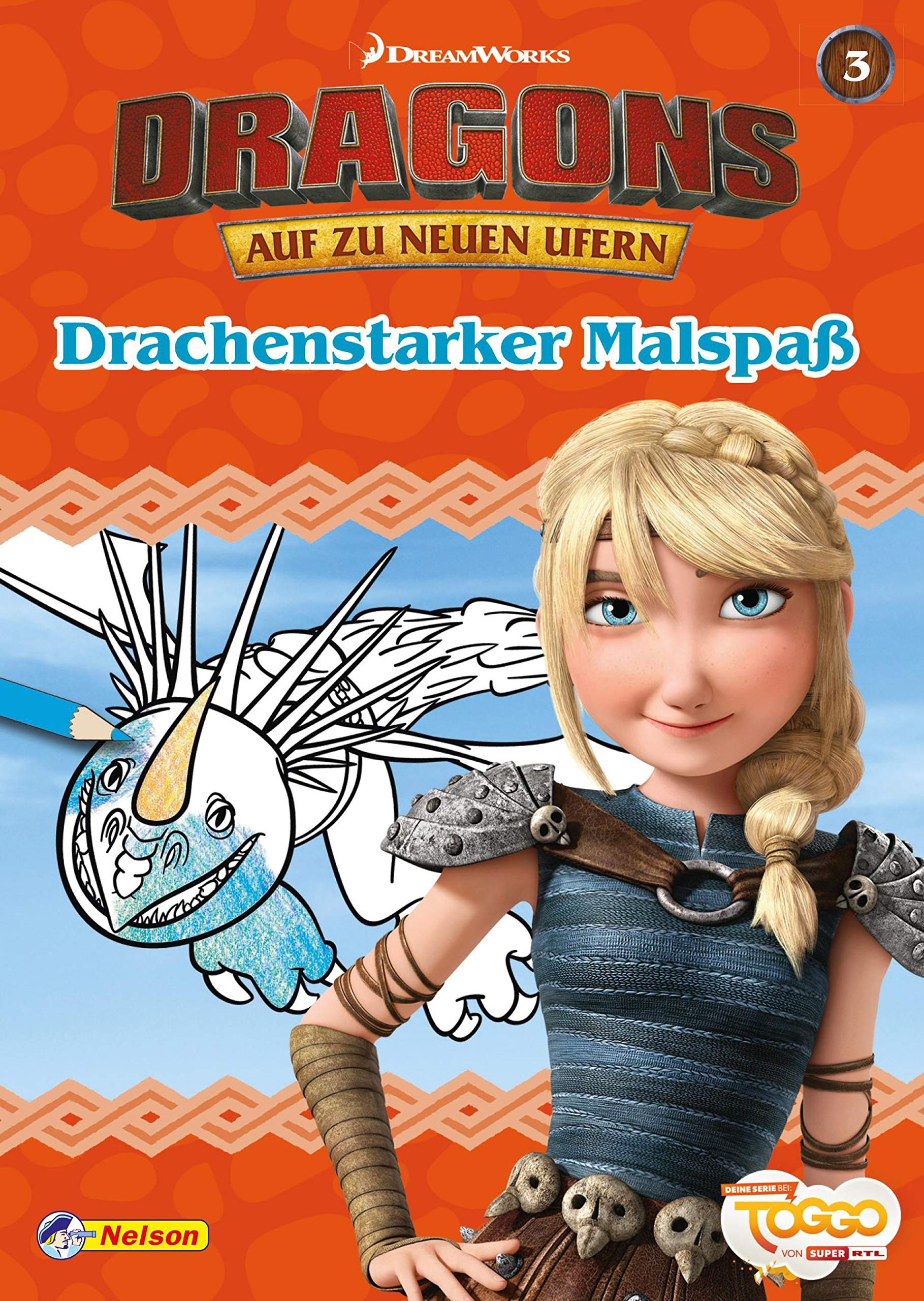 DreamWorks Dragons: Dreamworks Dragons: Drachenstarker Malspaß Nr. 3 Novels & Short Stories