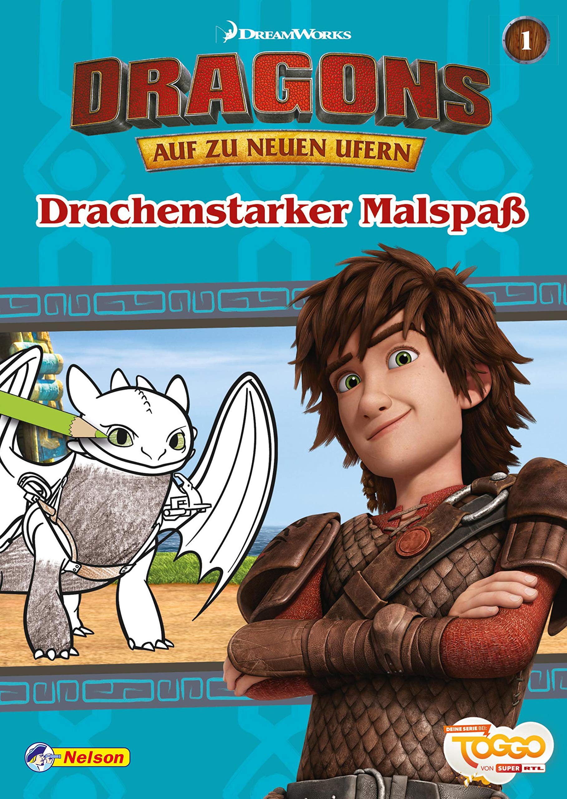 DreamWorks Dragons: Dreamworks Dragons: Drachenstarker Malspaß Nr. 1 Novels & Short Stories