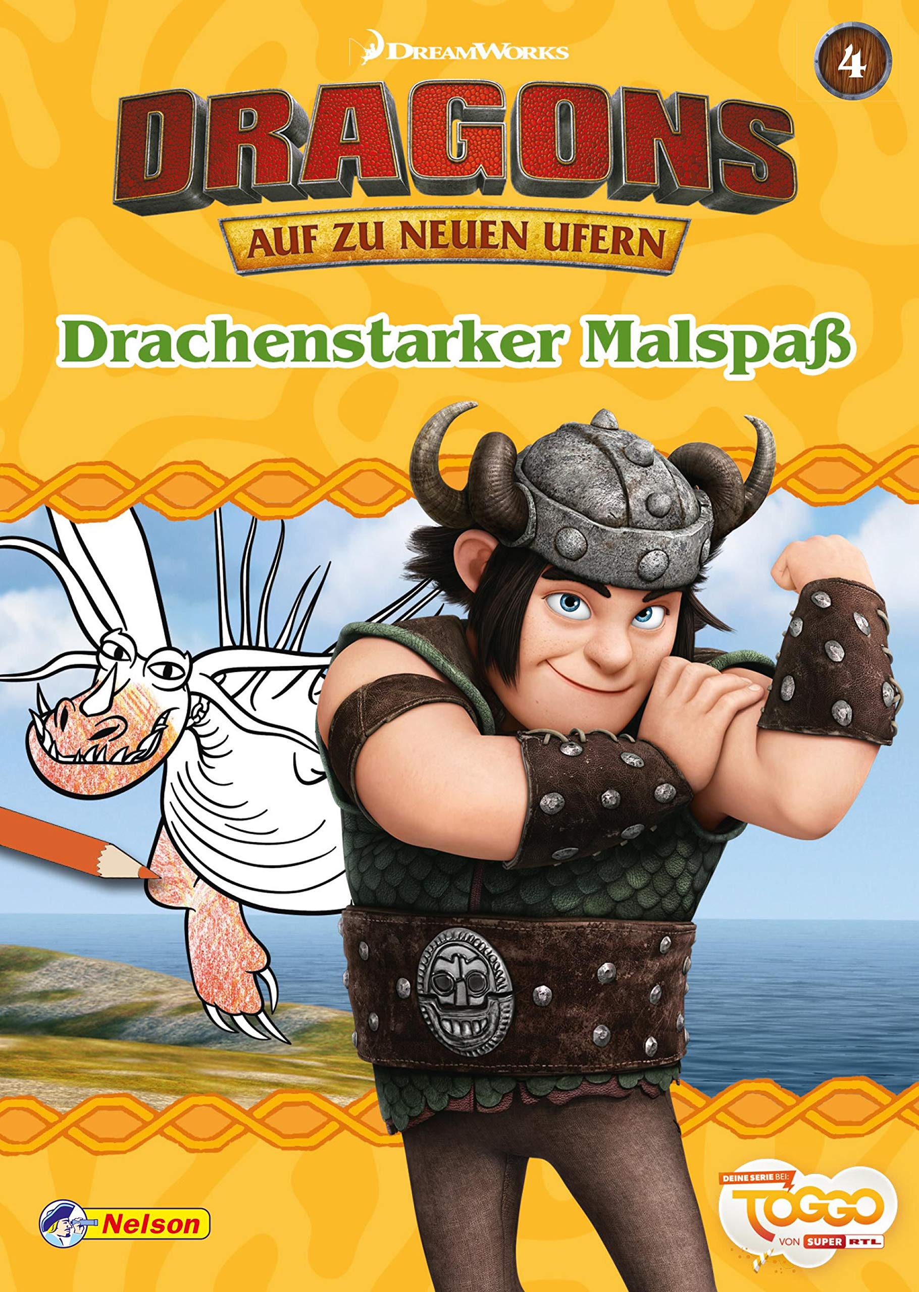 Dreamworks Dragons: Drachenstarker Malspaß Nr. 4 Novels & Short Stories