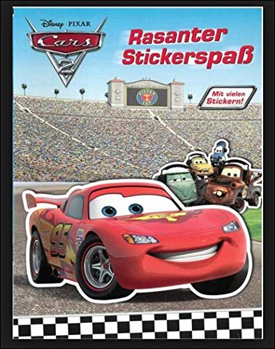 Cars 2: Rasanter Stickerspaß Books