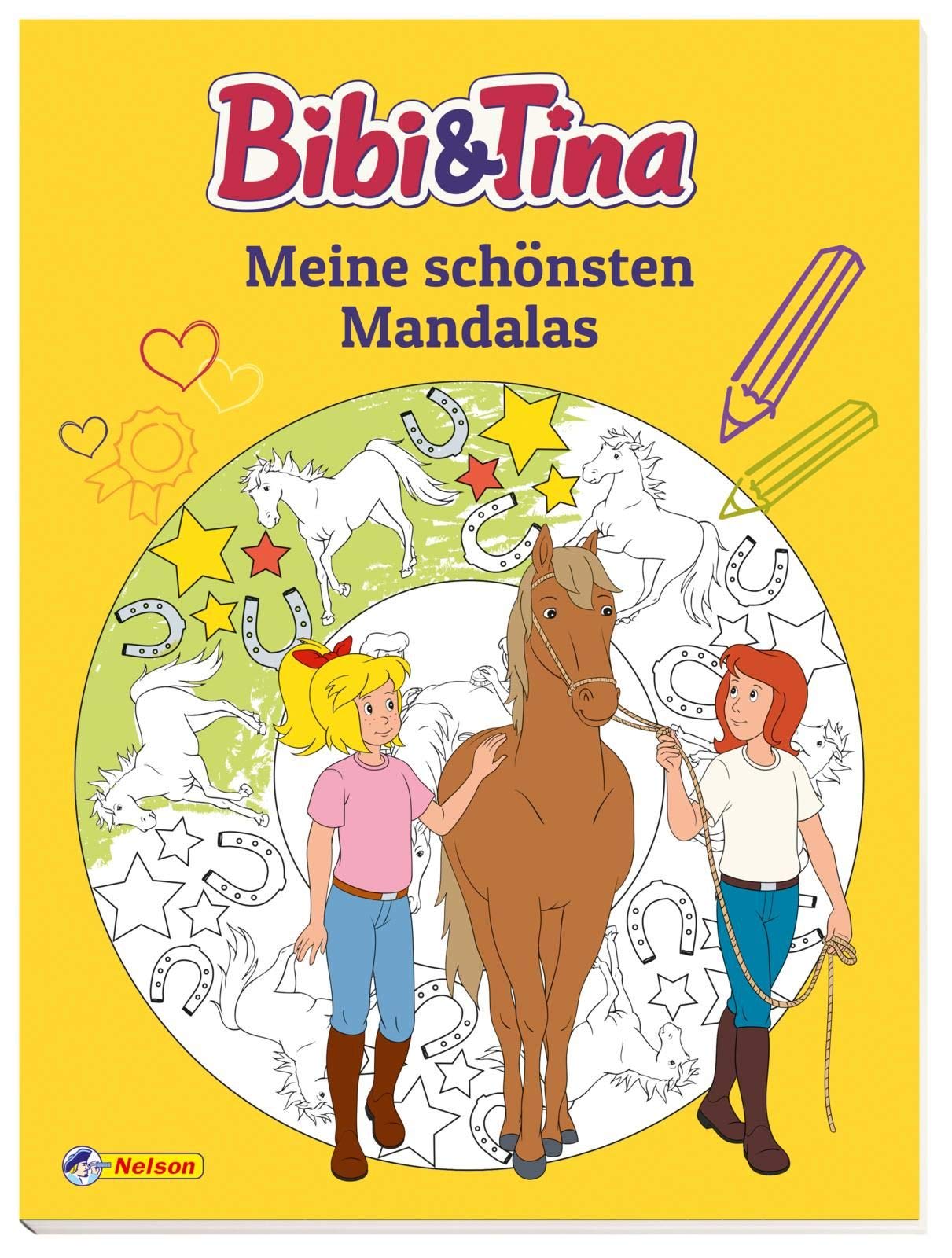 Bibi und Tina: Meine schönsten Mandalas (Bibi & Tina) Non-fiction