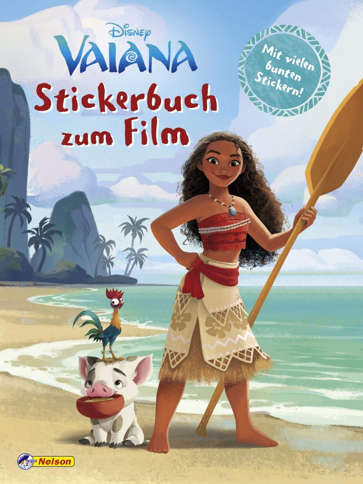 VE 5 Disney Vaiana: Stickerbuch zum Film (Disney Prinzessin) Tiptoi & Games