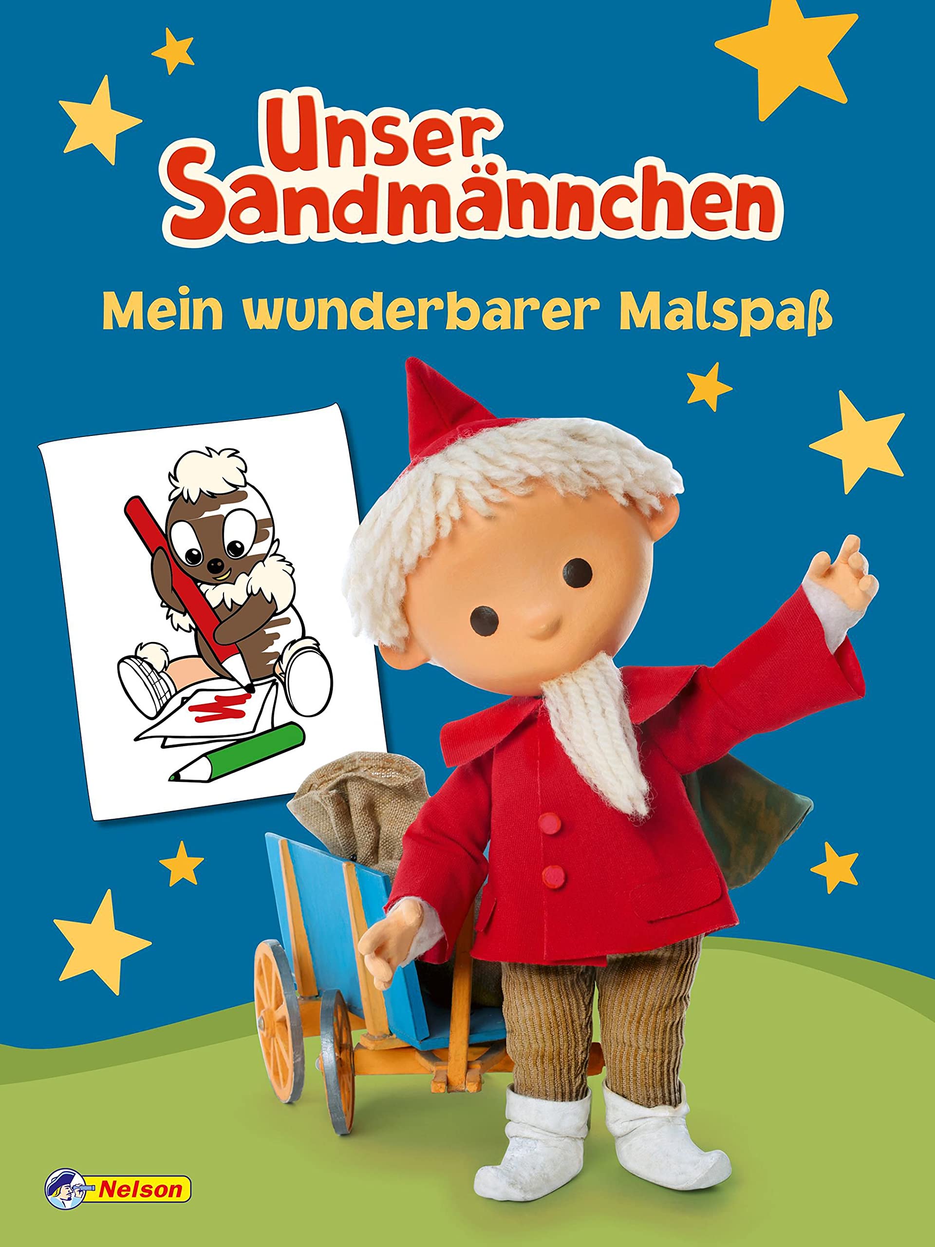 Unser Sandmännchen: Mein wunderbarer Malspaß Non-fiction books for kids