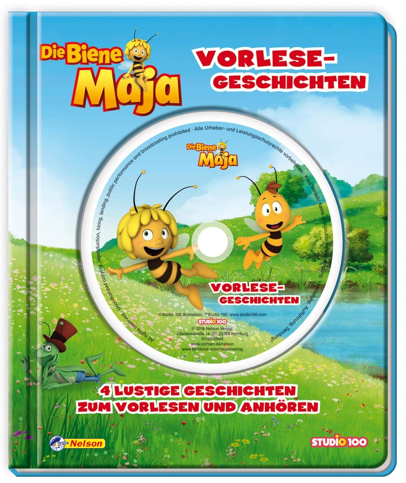Biene Maja: Vorlesegeschichten mit CD: Lustige Geschichten zum Vorlesen und Anhören (Die Biene Maja) Non-fiction