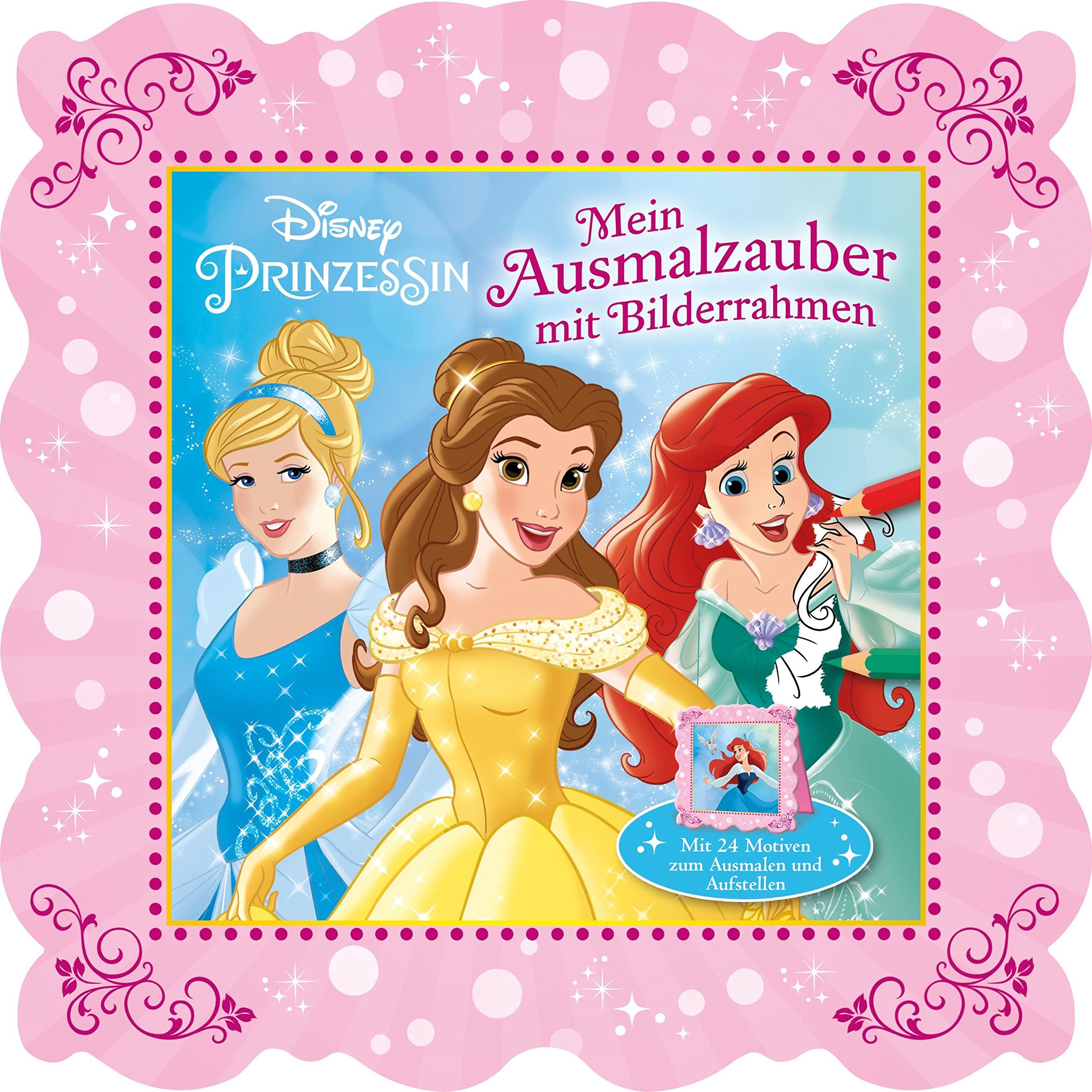 Disney Prinzessin: Mein Ausmalzauber mit Bilderrahmen Non-fiction