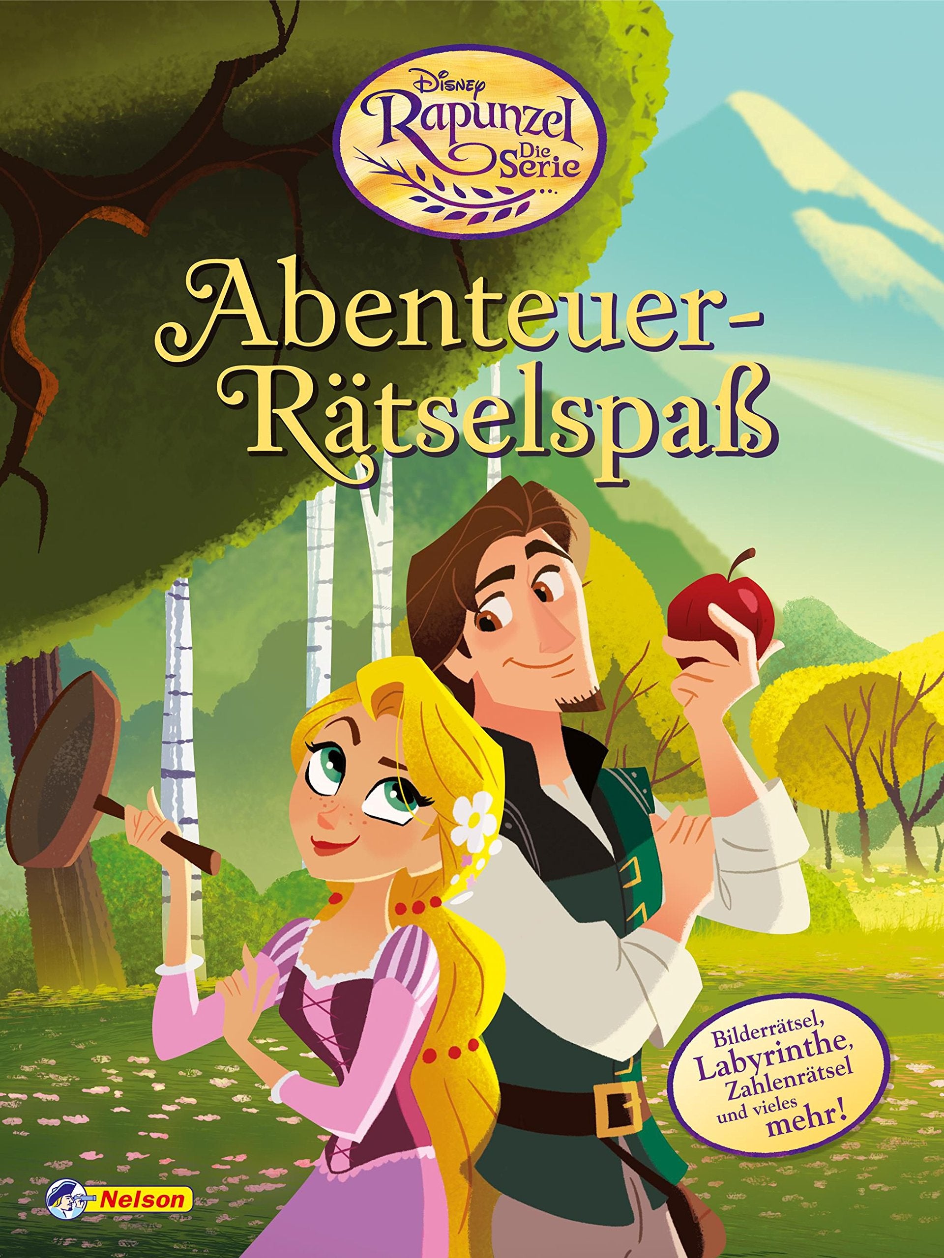 Disney Rapunzel Die Serie: Abenteuer-Rätselspaß: Mit tollen Stickern (Disney Prinzessin) Non-fiction