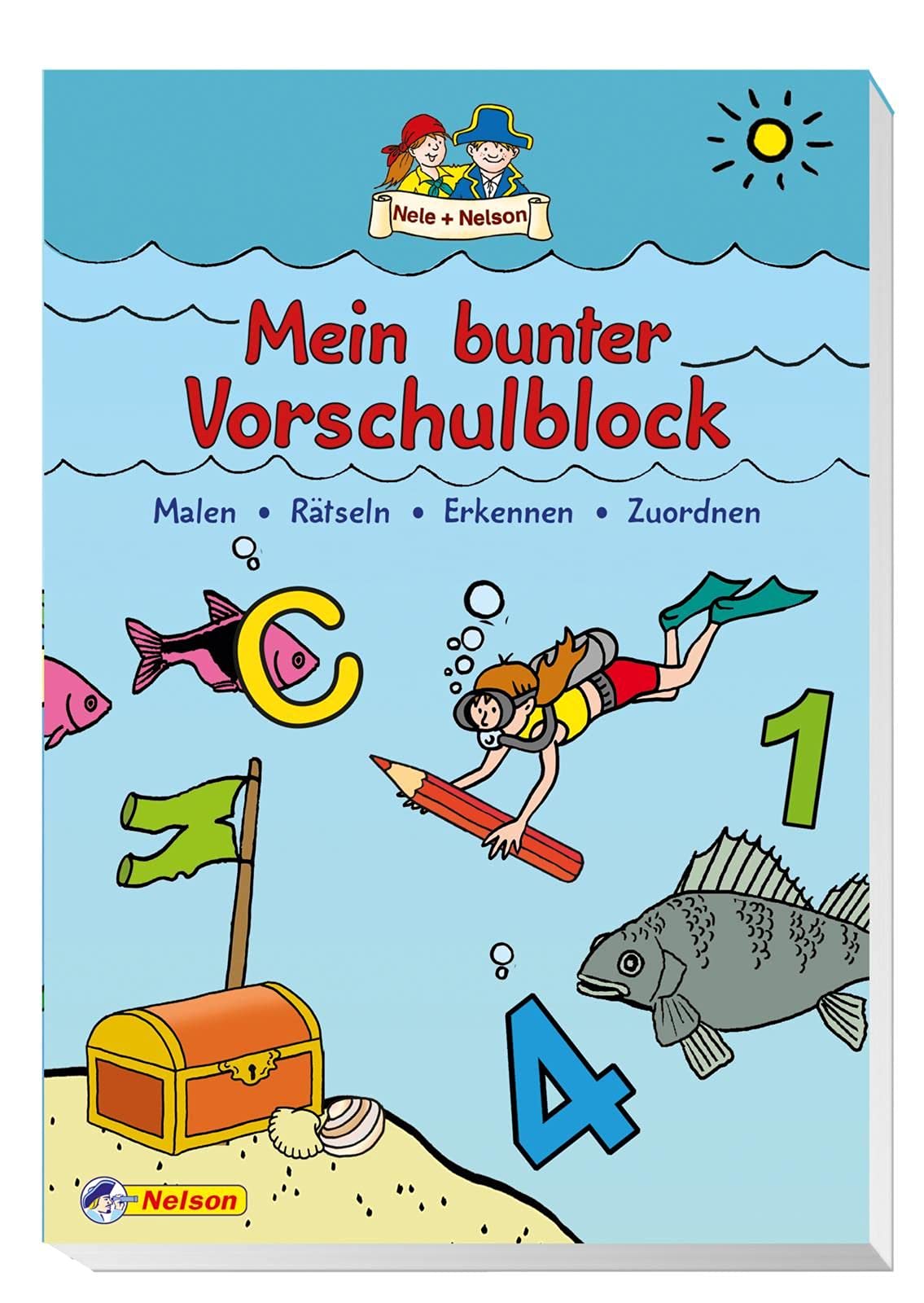 Mein bunter Vorschulblock: Malen, Rätseln, Erkennen, Zuordnen Tiptoi & Games
