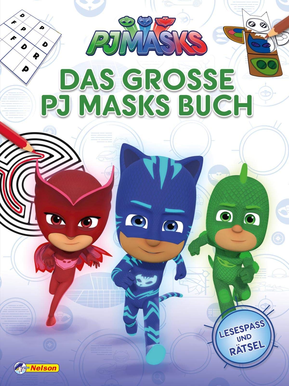 PJ Masks: PJ Masks: Das große PJ Masks-Buch: Lesespaß und Rärsel Manga