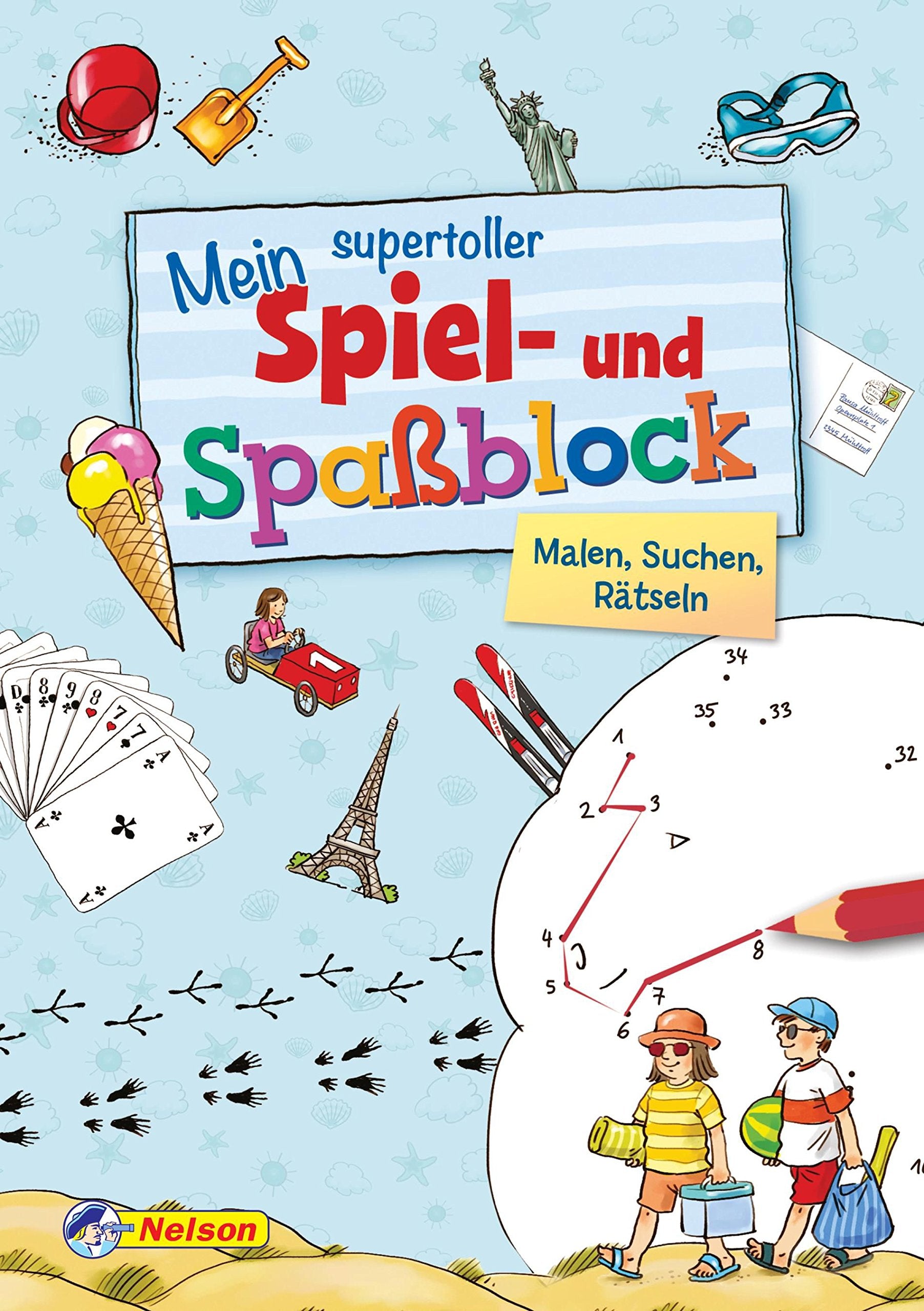 Mein supertoller Spiel- und Spaßblock: Malen, Suchen, Rätseln Tiptoi & Games