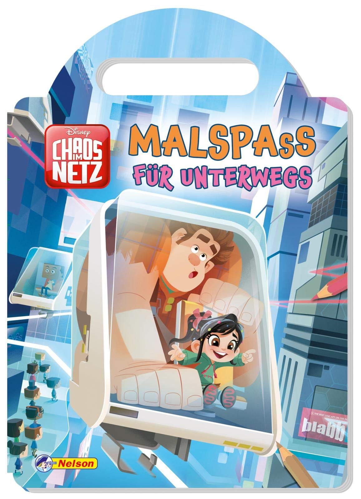 Disney Chaos im Netz: Malspaß für unterwegs (Disney Buch zum Film) Non-fiction