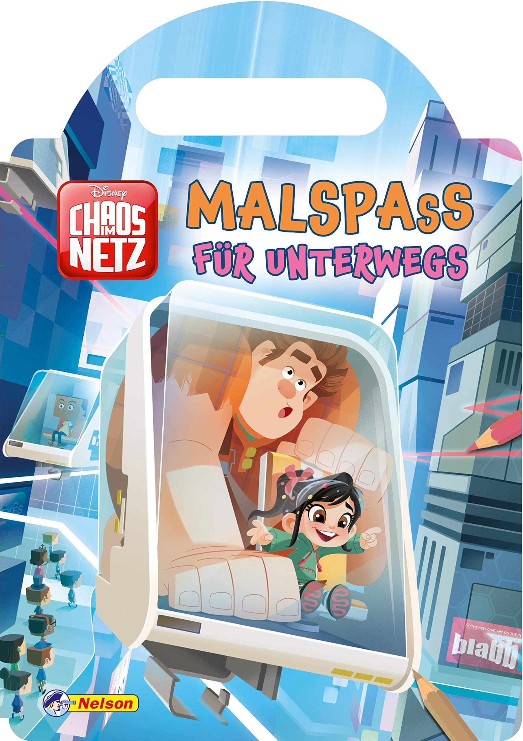 VE 5 Disney Chaos im Netz: Malspaß für unterwegs Non-fiction