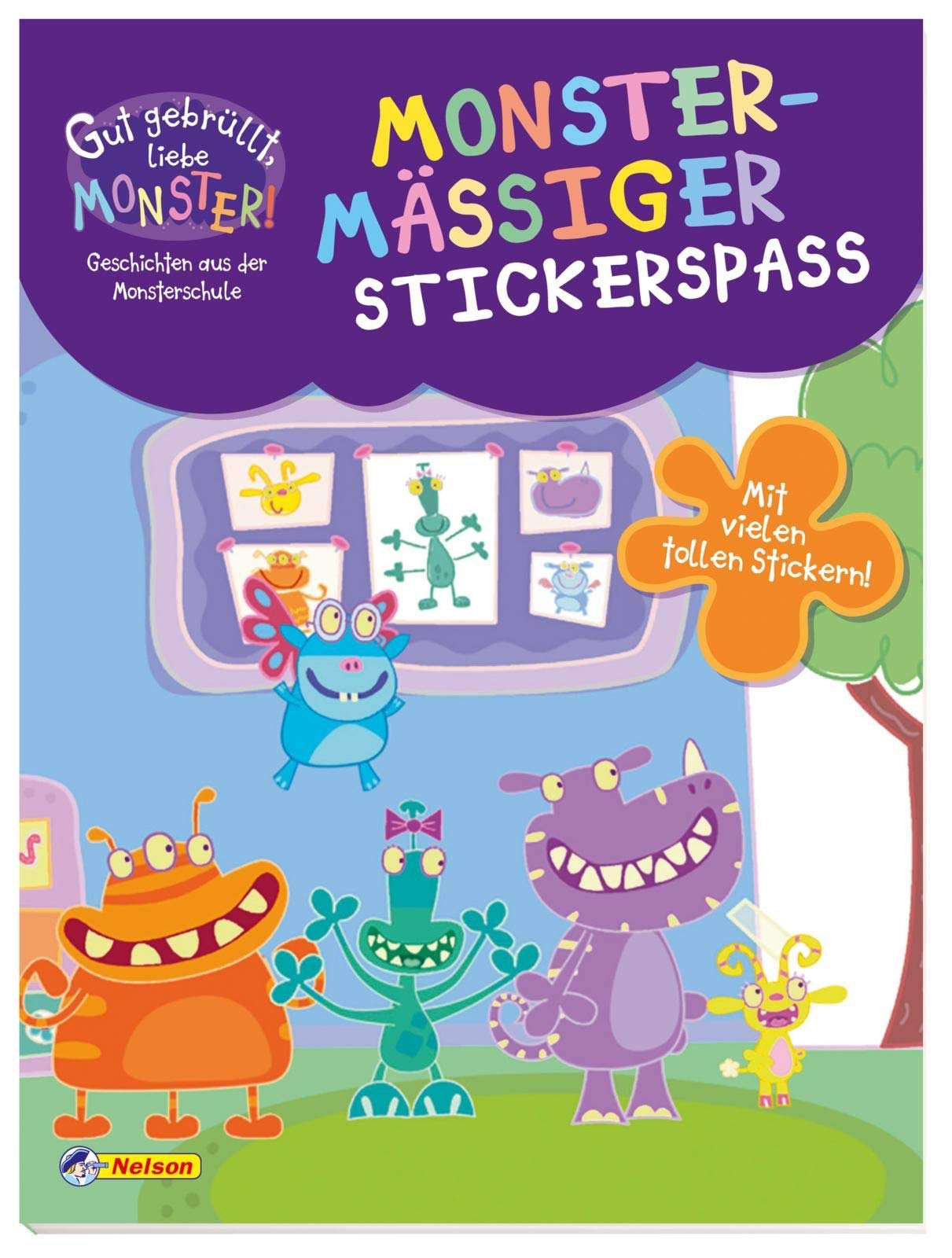 Gut gebrüllt, liebe Monster: Gut gebrüllt, liebe Monster! - Monstermäßiger Stickerspaß Tiptoi & Games