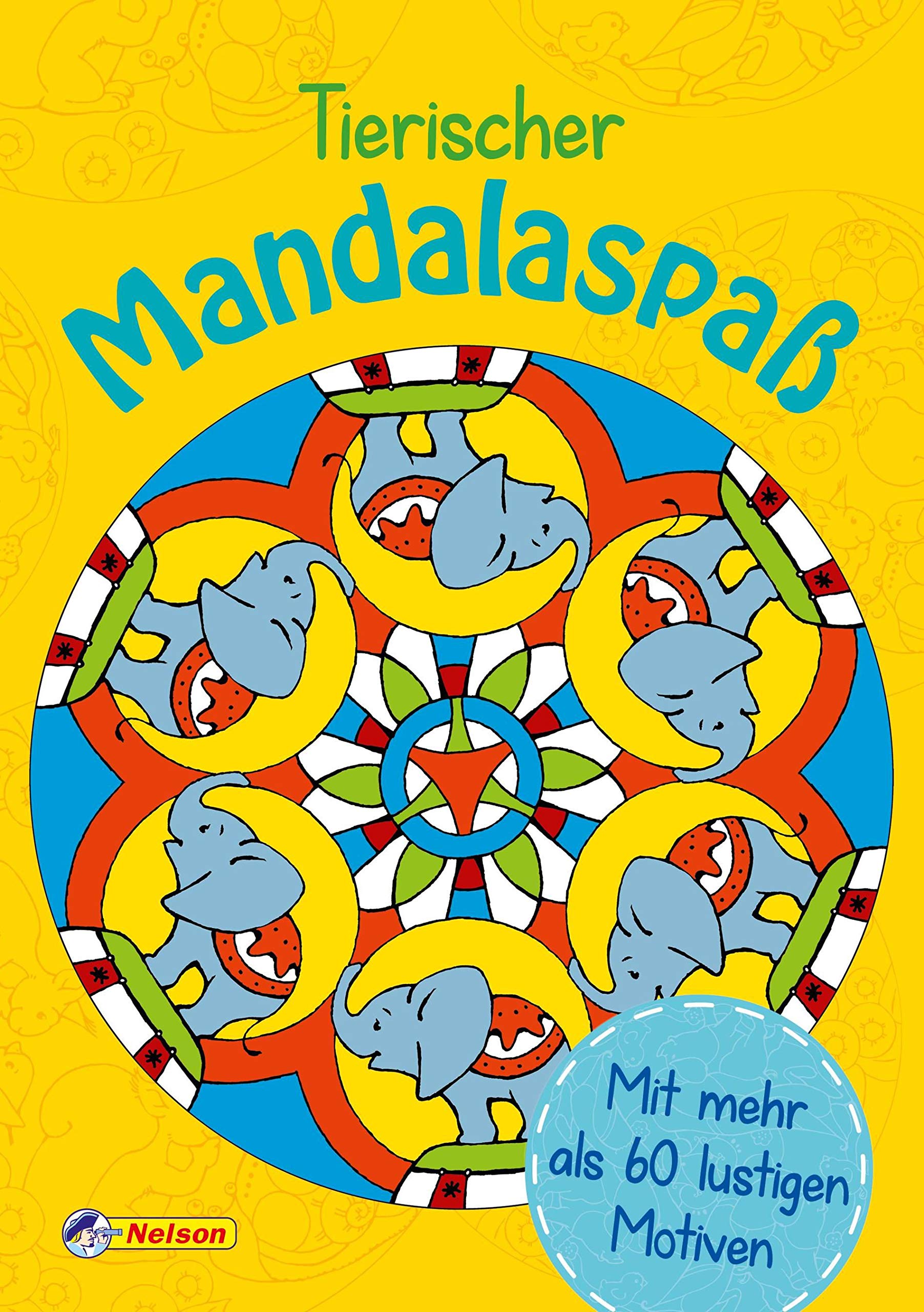 Tierischer Mandalaspaß: Mit mehr als 60 lustigen Motiven Tiptoi & Games
