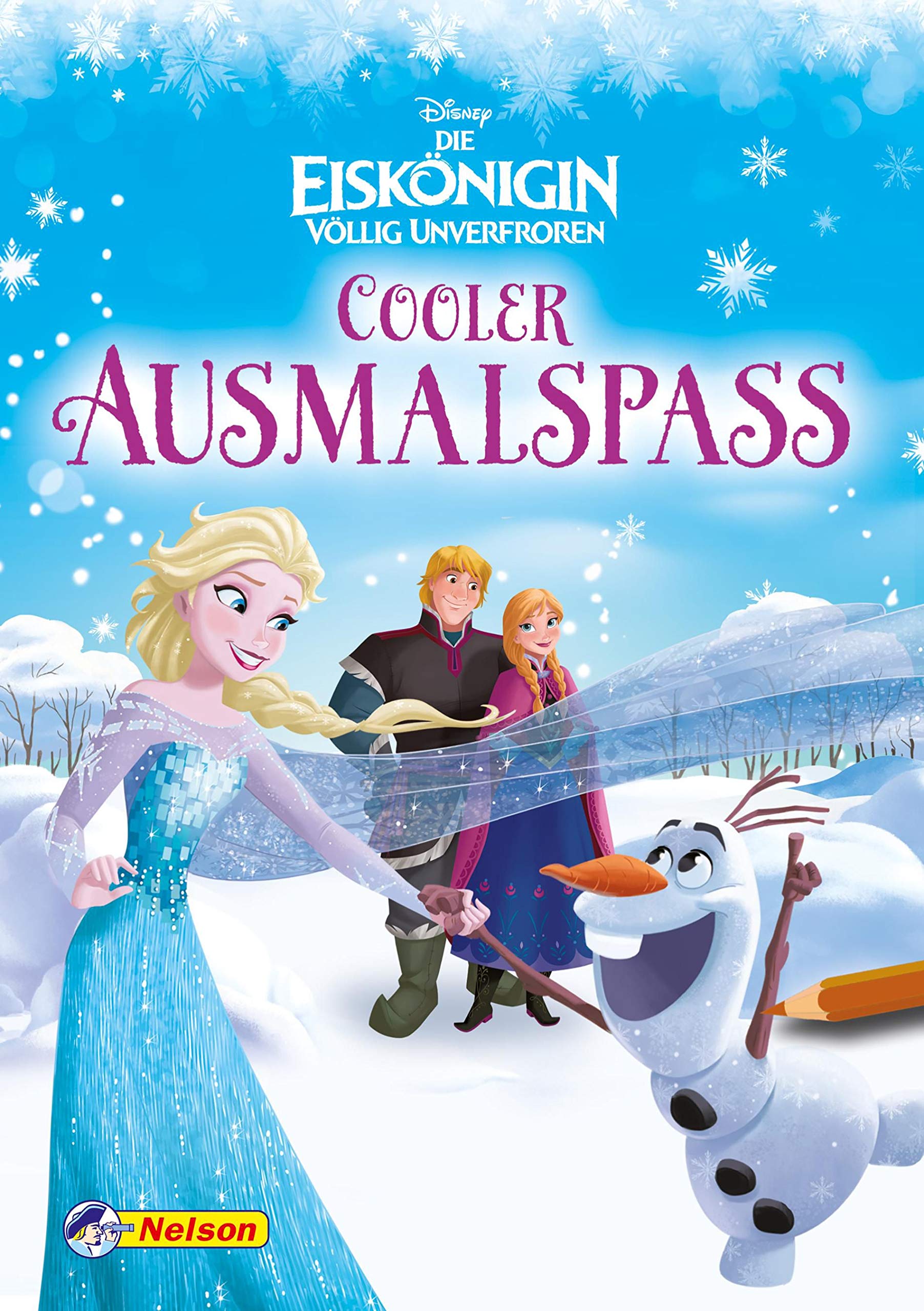 Disney Eiskönigin: Cooler Ausmalspaß Non-fiction