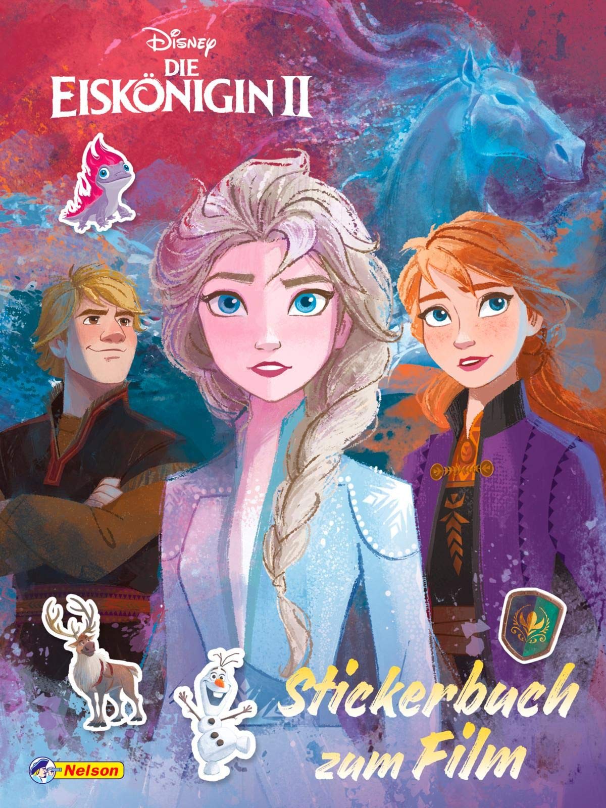 Disney Die Eiskönigin 2: Stickerbuch zum Film: Die Geschichte zum Film mit 4 Stickerseiten (Disney Eiskönigin) Study Guides