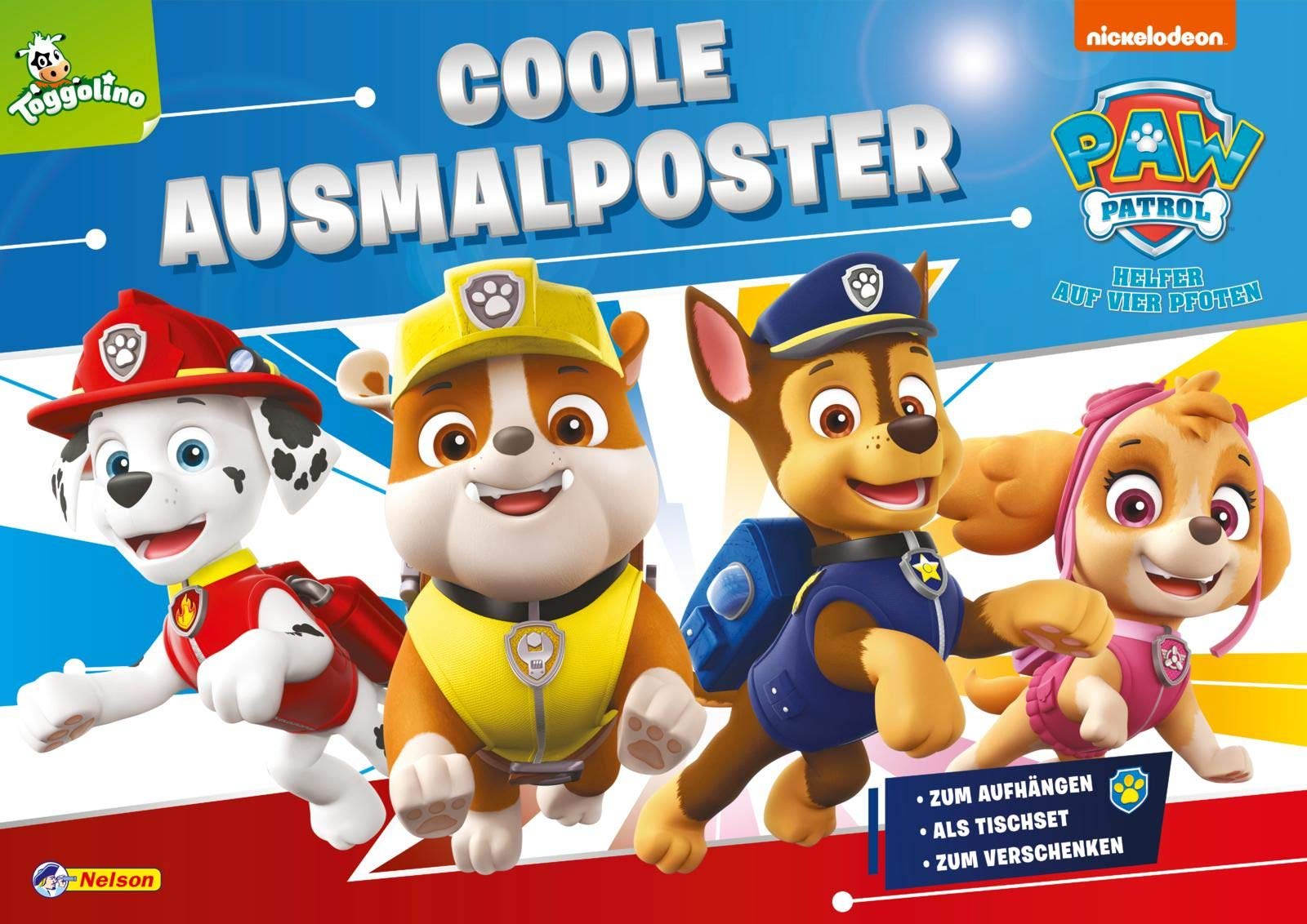 PAW Patrol: Coole Ausmalposter: Kinderbeschäftigung ab 3 Study Guides