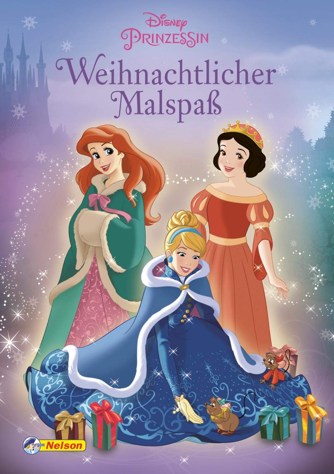 Disney Prinzessin: Weihnachtlicher Malspaß Non-fiction