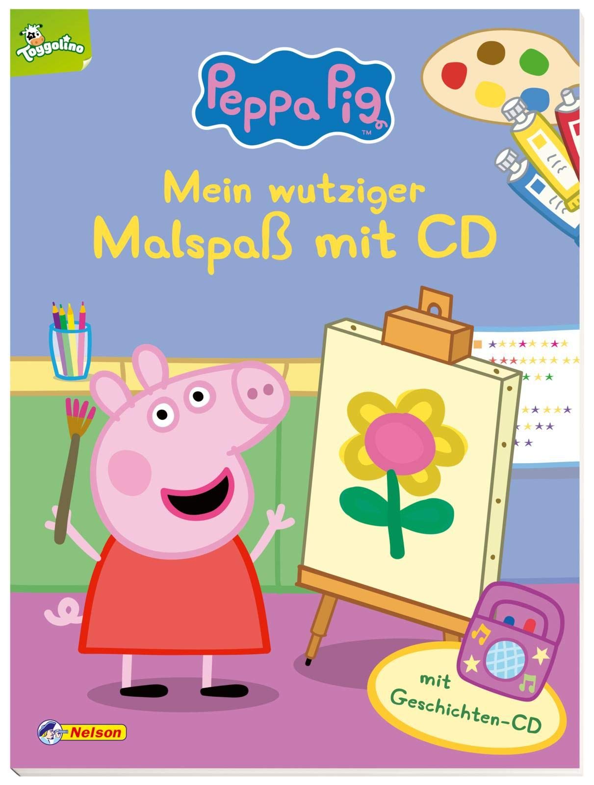 Peppa: Mein wutziger Malspaß mit CD Novels & Short Stories