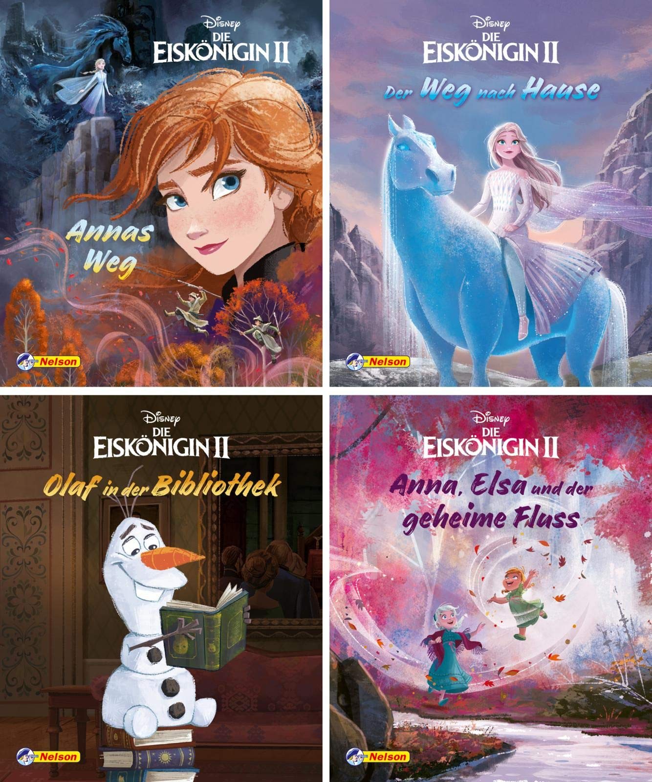 Nelson Mini-Bücher: Disney Die Eiskönigin 2 5-8: 24 Mini-Bücher im Display Novels & Short Stories