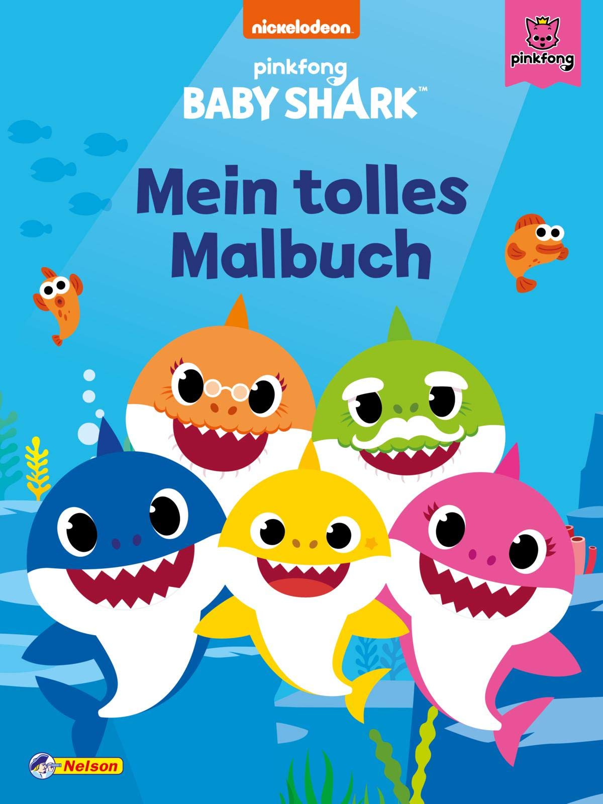 Baby Shark: Baby Shark: Mein tolles Malbuch: 80 Seiten Ausmalspaß! book