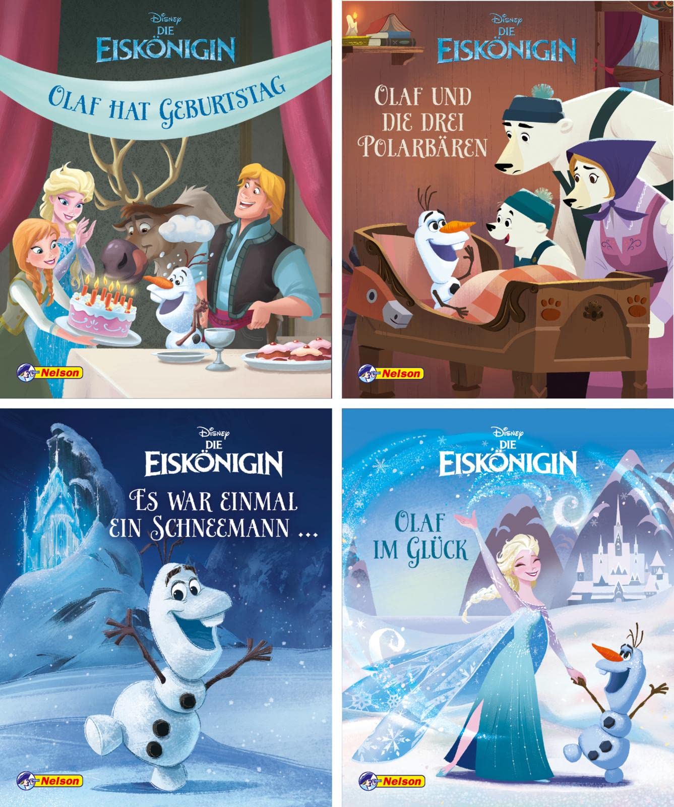 Nelson Mini-Bücher: Disney Olaf 5-8 Novels & Short Stories for children