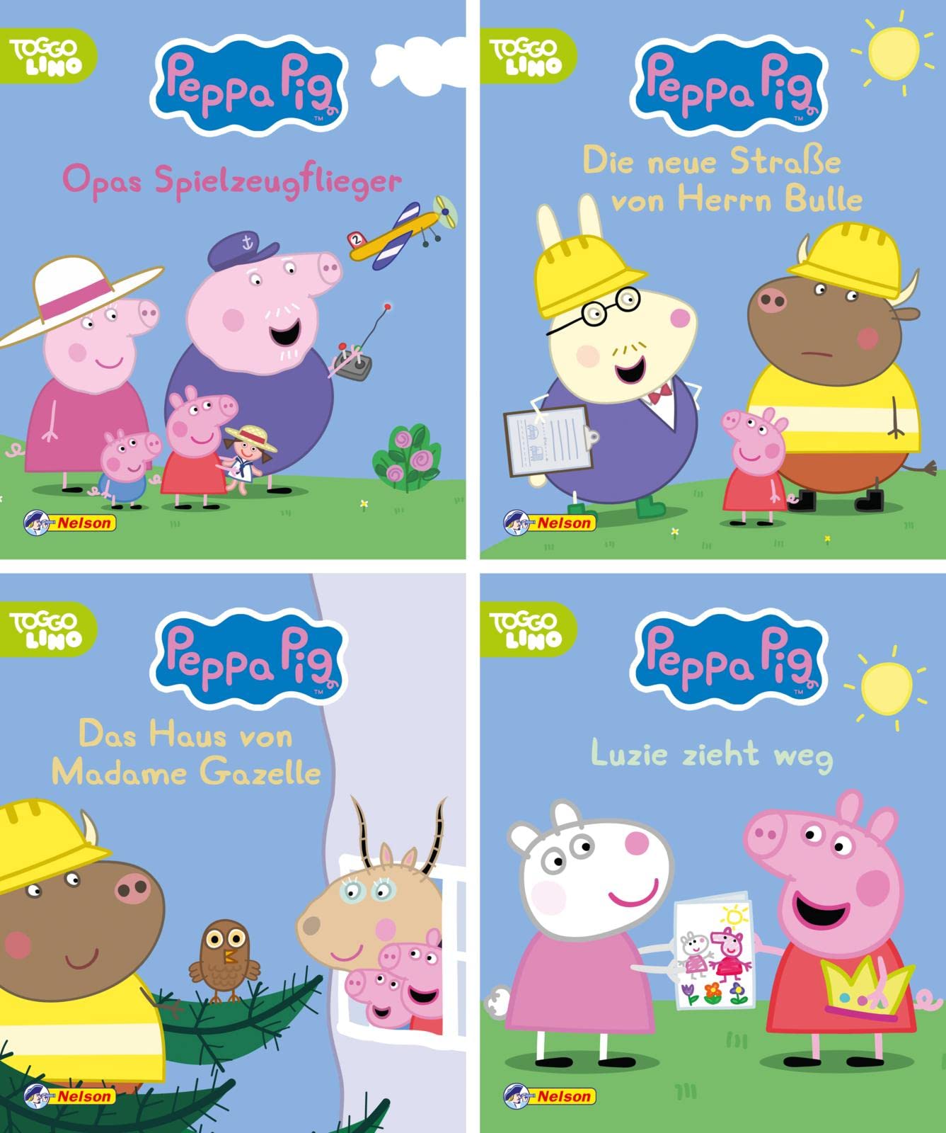 Nelson Mini-Bücher: Peppa Pig 17-20: 24 Mini-Bücher im Display (Nelson Mini-Bücher: Ein großer Spaß im kleinen Format) Non-fiction