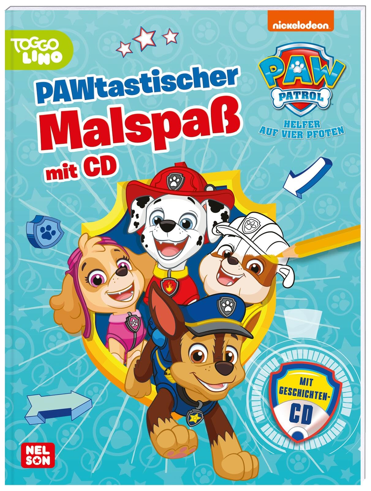 PAW Patrol Ausmalbilder: PAWtastischer Malspaß mit CD Non-fiction
