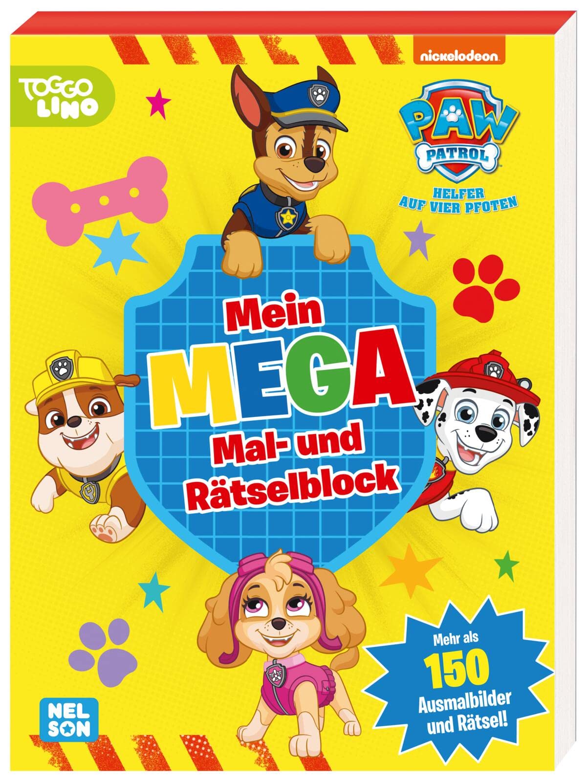 PAW Patrol Kindergartenheft: Mein Mega Mal- und Rätselblock Novels & Short Stories