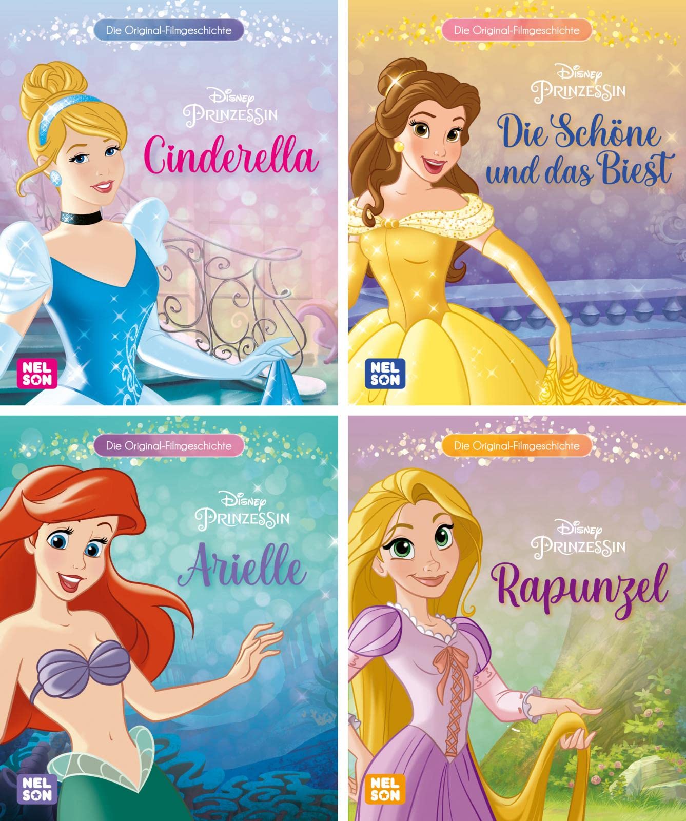 Nelson Mini-Bücher: Disney Prinzessin 13-16: 24 Mini-Bücher im Display book