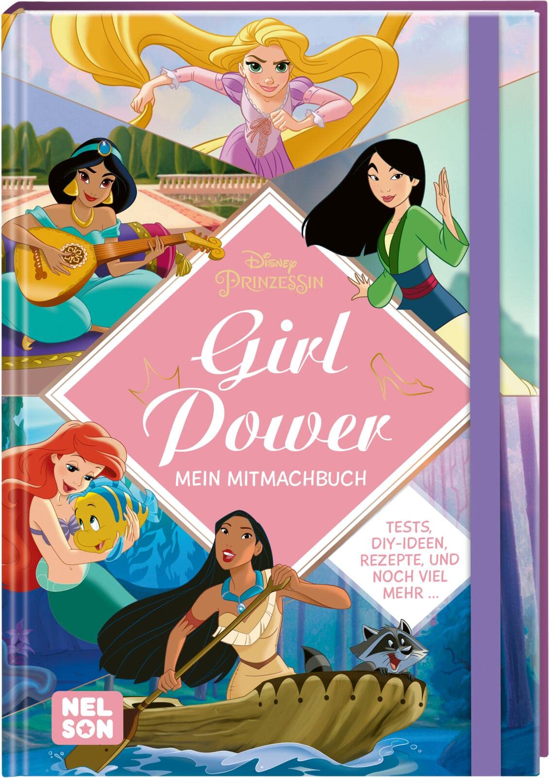 Disney Prinzessin: Girl Power - Eintragbuch: Mein Mitmachbuch | Mit DIY-Ideen, Rezepten, Tipps und Quizfragen Essays & Short Stories