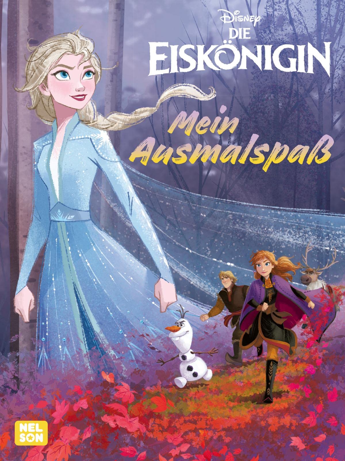 Disney Die Eiskönigin: Mein traumhafter Ausmalspaß: Malbuch mit Anna und Elsa für kleine Frozen-Fans ab 4 Jahren Non-fiction