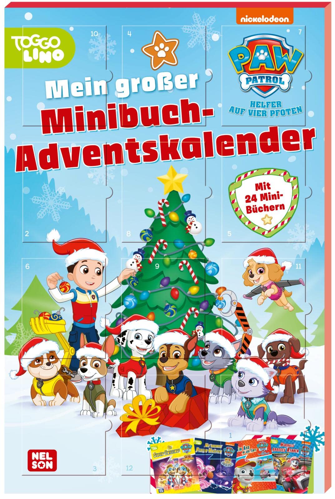 PAW Patrol: Mein großer Minibuch-Adventskalender: Mit 24 Mini-Büchern | Vorlesen, Malen und Rätseln (ab 3 Jahren) Novels & Short Stories