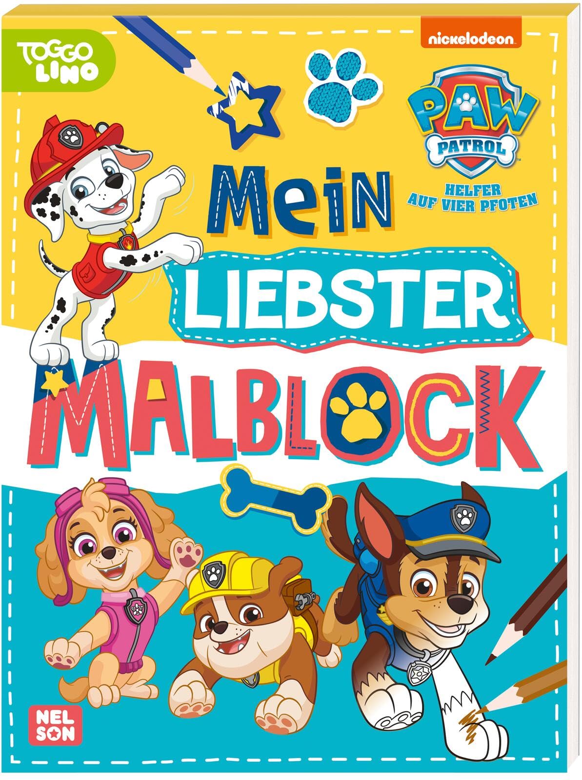 PAW Patrol Kindergartenheft: Mein liebster Malblock Non-fiction