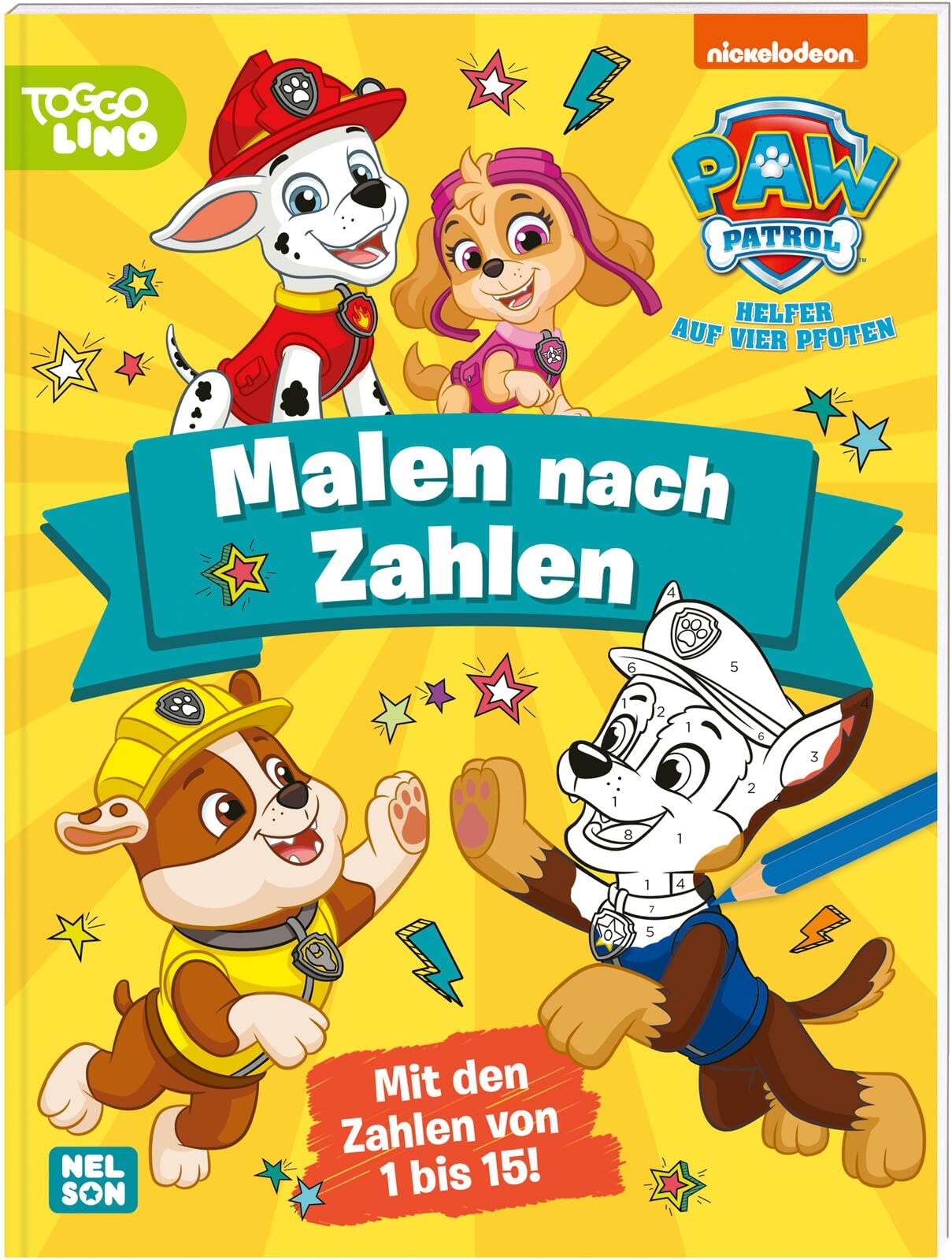 PAW Patrol Kindergartenheft: Malen nach Zahlen Non-fiction
