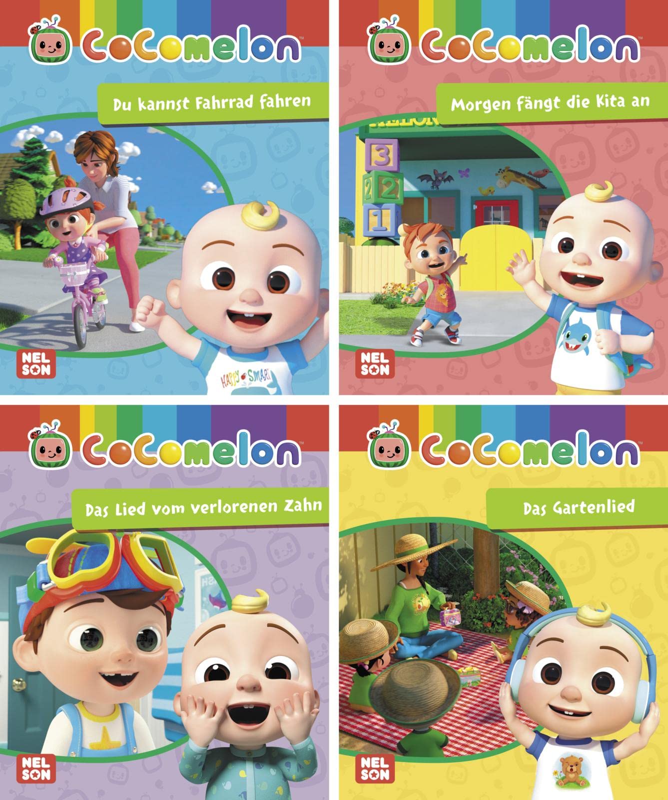 Nelson Mini-Bücher: CoComelon 1-4 (Einzel/WWS) Non-fiction