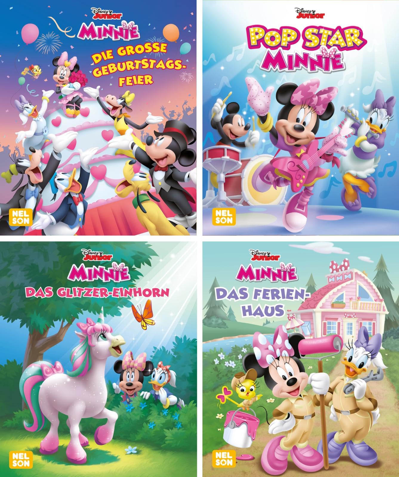 Nelson Mini-Bücher: Disney Minnie Maus 5-8: 24 Mini-Bücher im Display (Nelson Mini-Bücher: Ein großer Spaß im kleinen Format) Novels & Short Stories