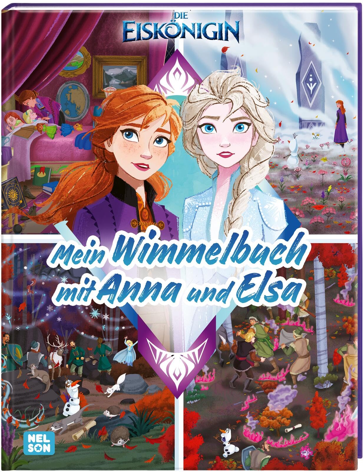 Disney Die Eiskönigin: Mein Wimmelbuch mit Anna und Elsa Non-fiction