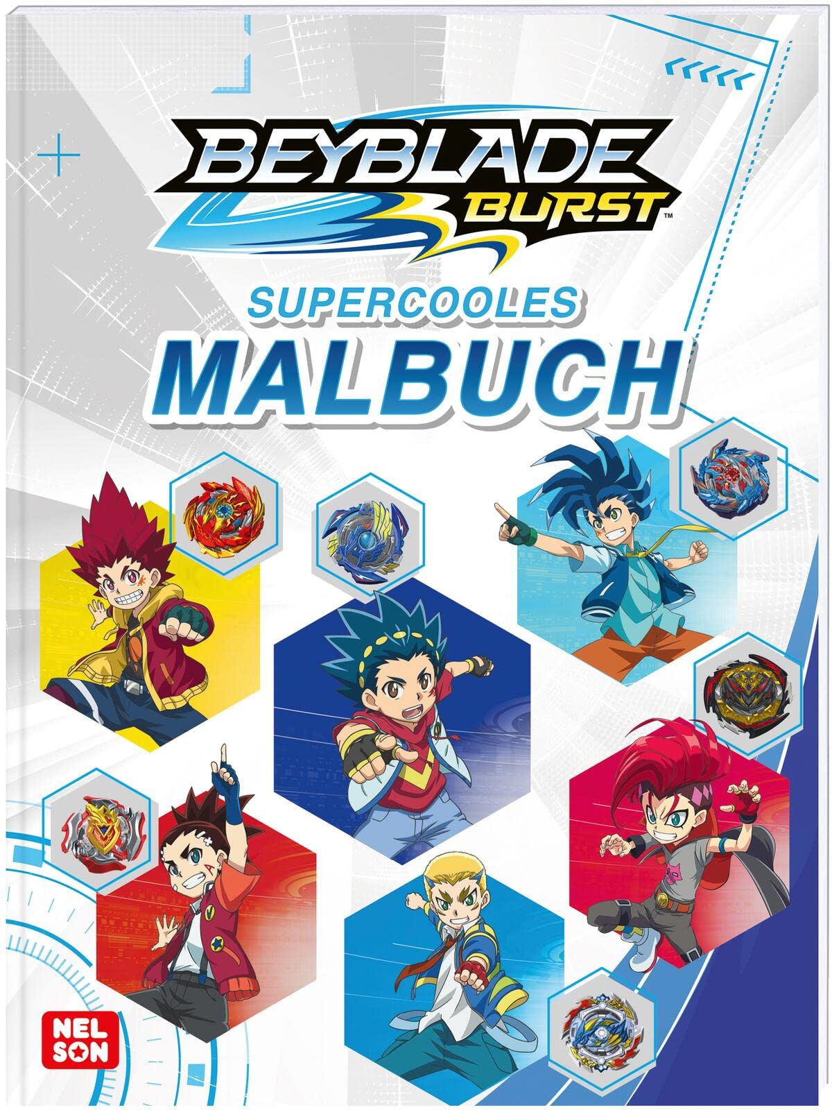 Beyblade Burst: Supercooles Malbuch: Die besten Beys und Blader zum Ausmalen | Für Kinder ab 4 Manga