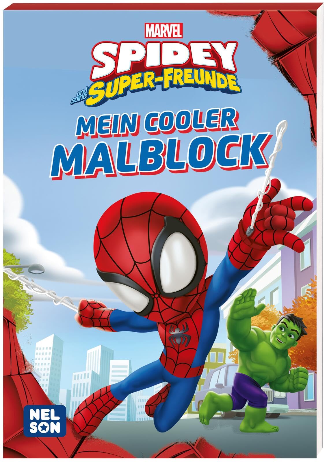 MARVEL Spidey und seine Super-Freunde: Mein cooler Malblock Manga