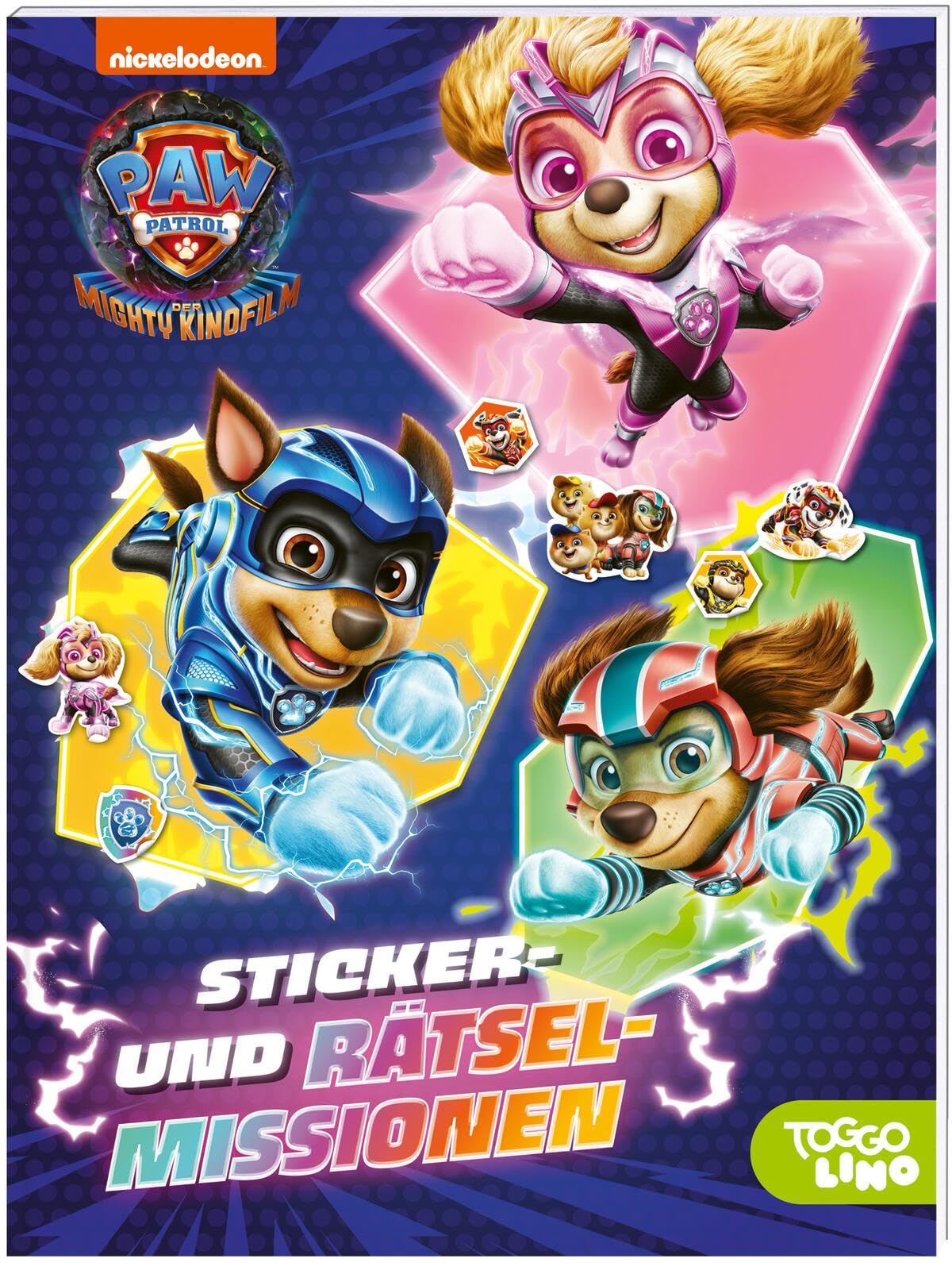 PAW Patrol - Der Mighty Kinofilm: Sticker- und Rätsel-Missionen Non-fiction