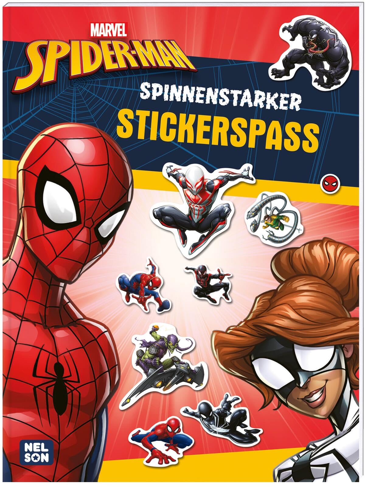 Spider-Man: Spinnenstarker Stickerspaß Manga
