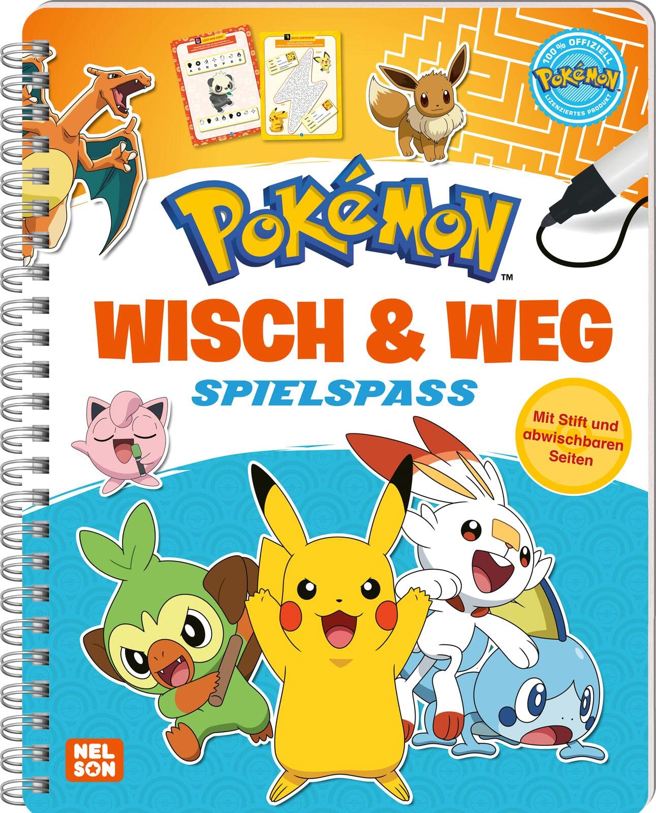 Product Image: Pokémon Activity-Buch: Wisch & Weg - Spielspaß
