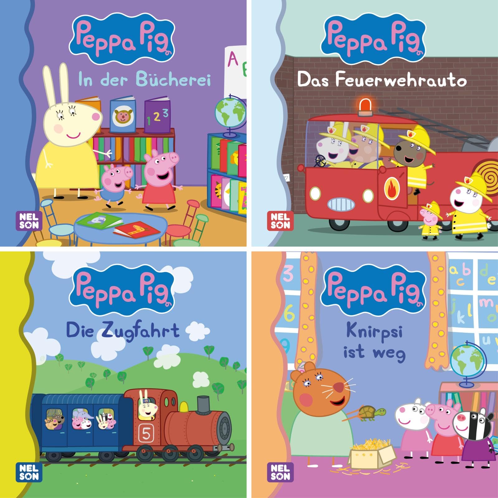 4er-Set Maxi-Mini 42: Peppa Pig: Im Mitnahme-Format ab 3 Jahren (Nelson Maxi-Mini: Maximaler Vorlesespaß!) Non-fiction