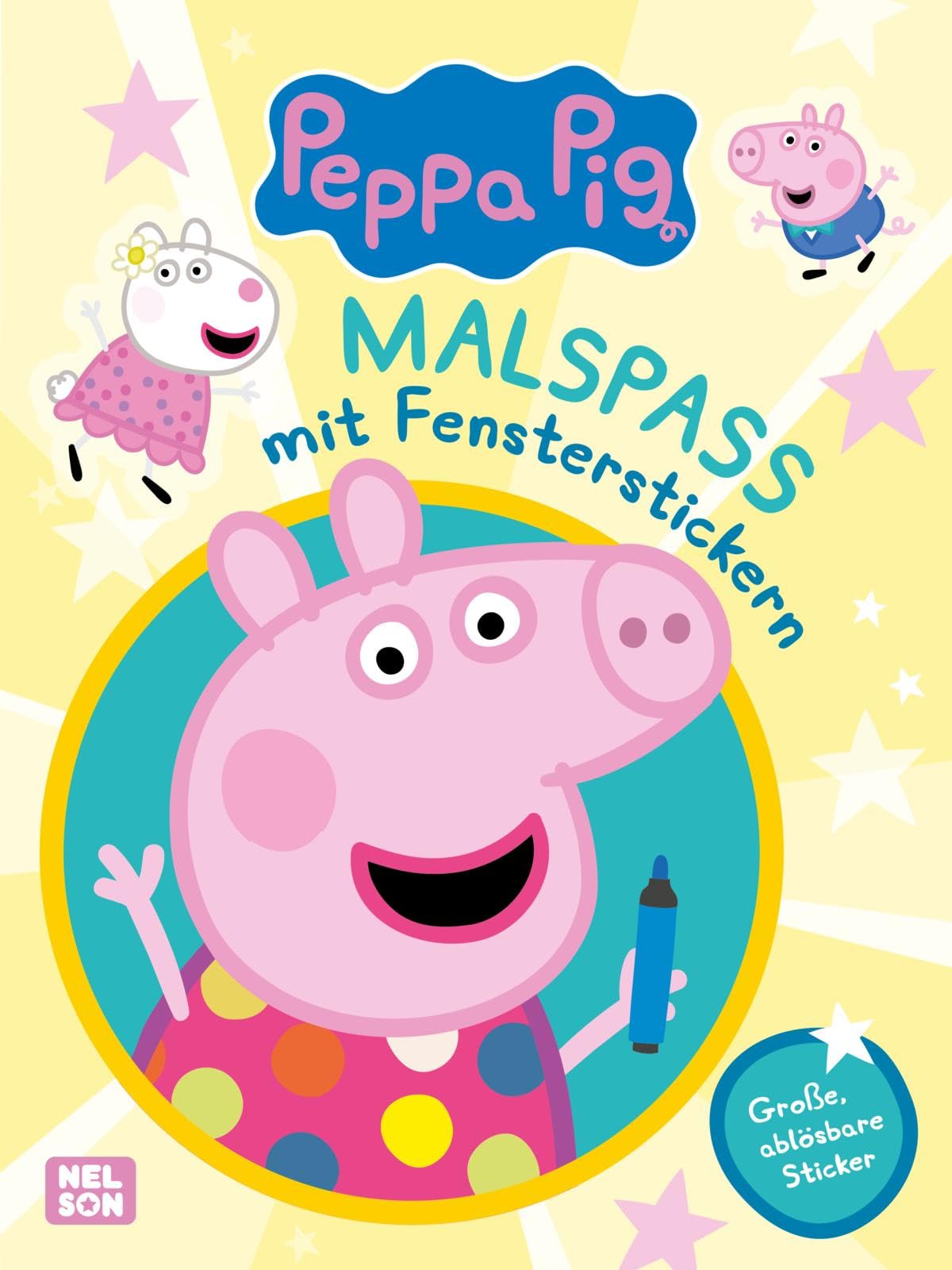 Peppa Wutz Mitmachbuch: Malspaß mit Fensterstickern Second-hand books on film, art and culture