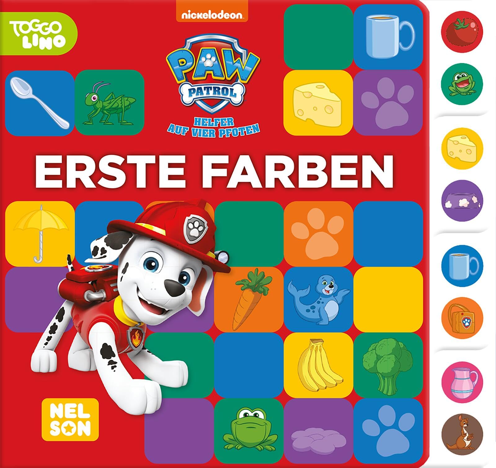 PAW Patrol Lernbuch: Erste Farben: Pappbilderbuch mit buntem Register | für kleine Fans ab 3 Jahren Non-fiction