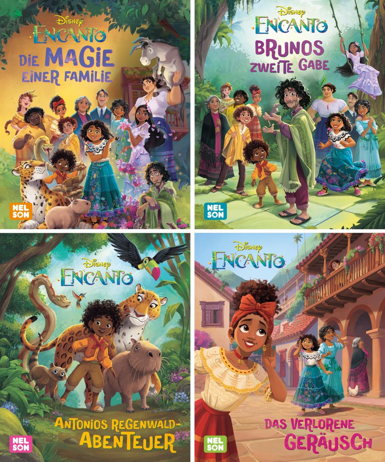 Nelson Mini-Bücher: Disney Encanto 1-4 (Einzel/WWS): Magische Geschichten im Mitnahmeformat (ab 3 Jahren) book