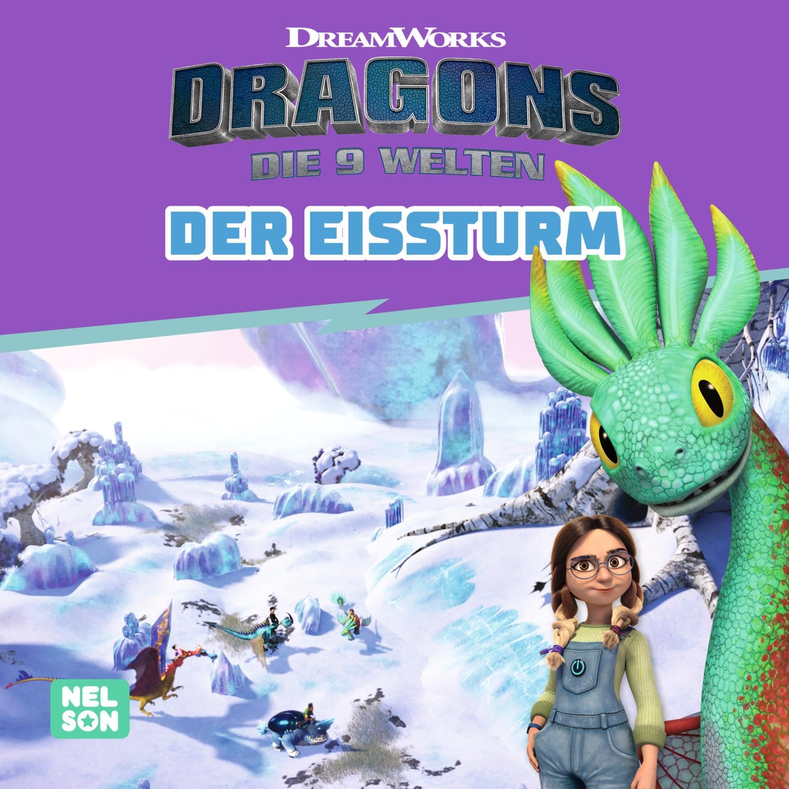 Maxi-Mini 175: Dragons: Die neun Welten »Der Eissturm«: Im Mitnahme-Format ab 3 Jahren (Nelson Maxi-Mini) Non-fiction