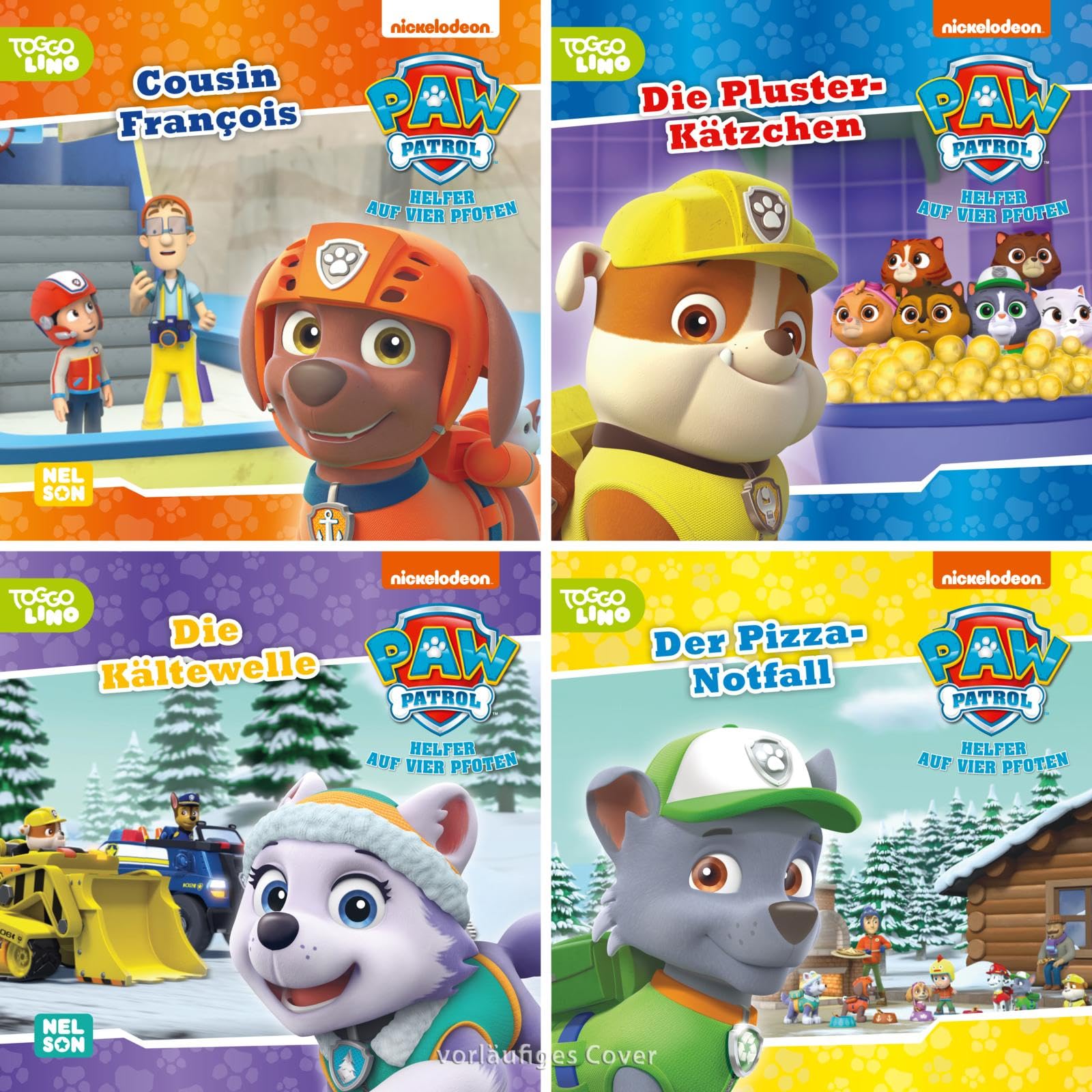 4er-Set Maxi-Mini 43: PAW Patrol: TV-Folgen der PAW Patrol spannend nacherzählt (ab 3 Jahren) (Nelson Maxi-Mini: Maximaler Vorlesespaß!) Non-fiction
