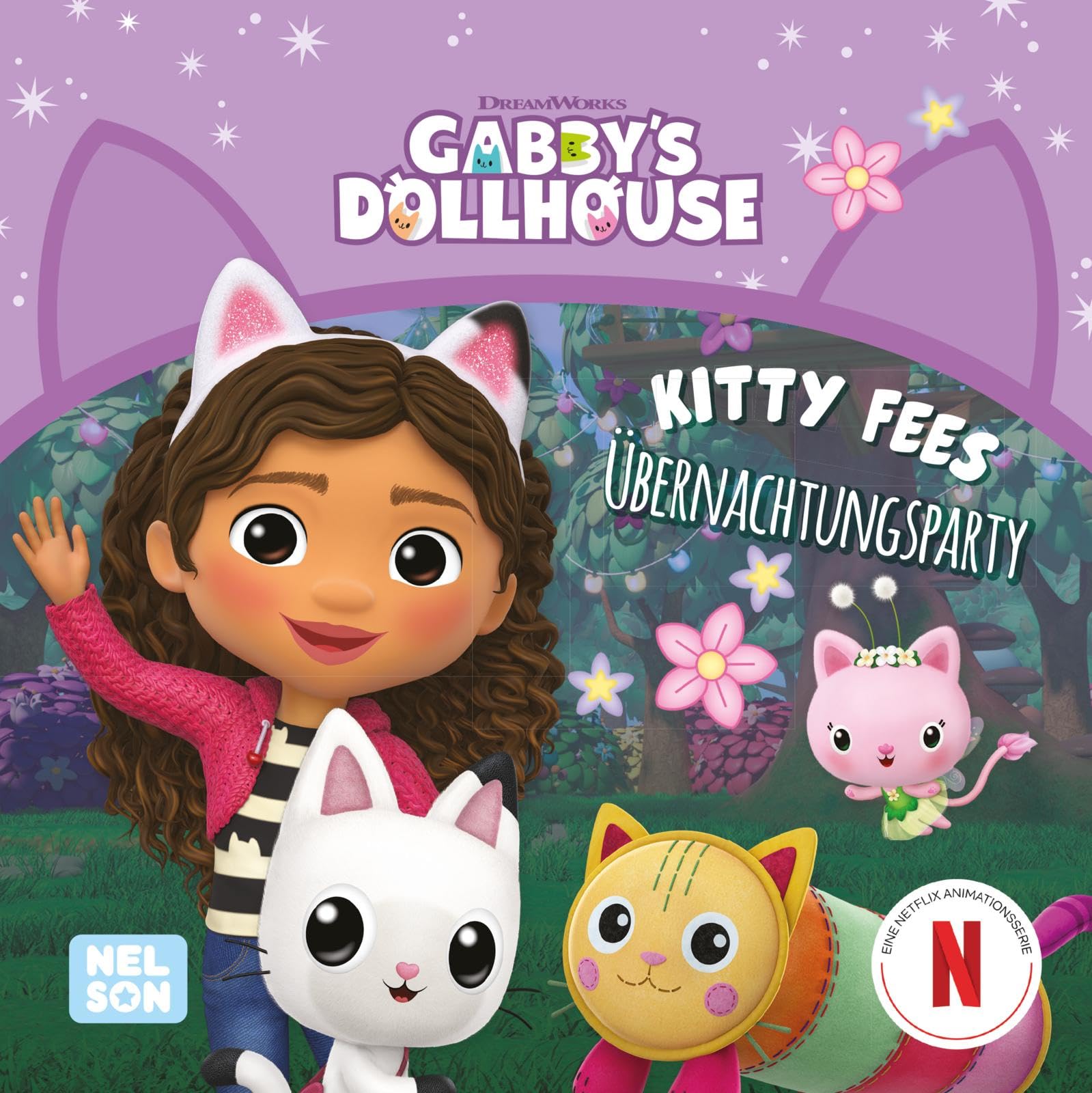 Maxi-Mini 182: Gabby's Dollhouse: Kitty Fees Übernachtungsparty: Vorlesegeschichte im Mitnahmeformat | Spannend nacherzählte Folge der beliebten Netflix-Serie (ab 3 Jahren) (Nelson Maxi-Mini) Non-fiction